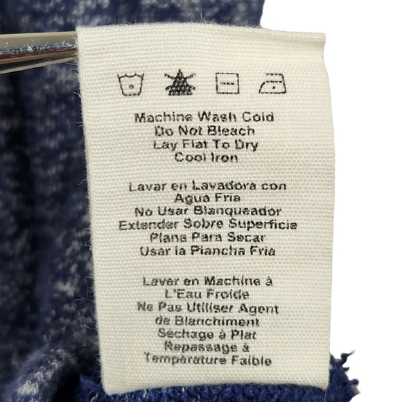 UGG Blue Oversized Full Zip Hoodie Jacket Men's Size Small - Picture 7 of 7